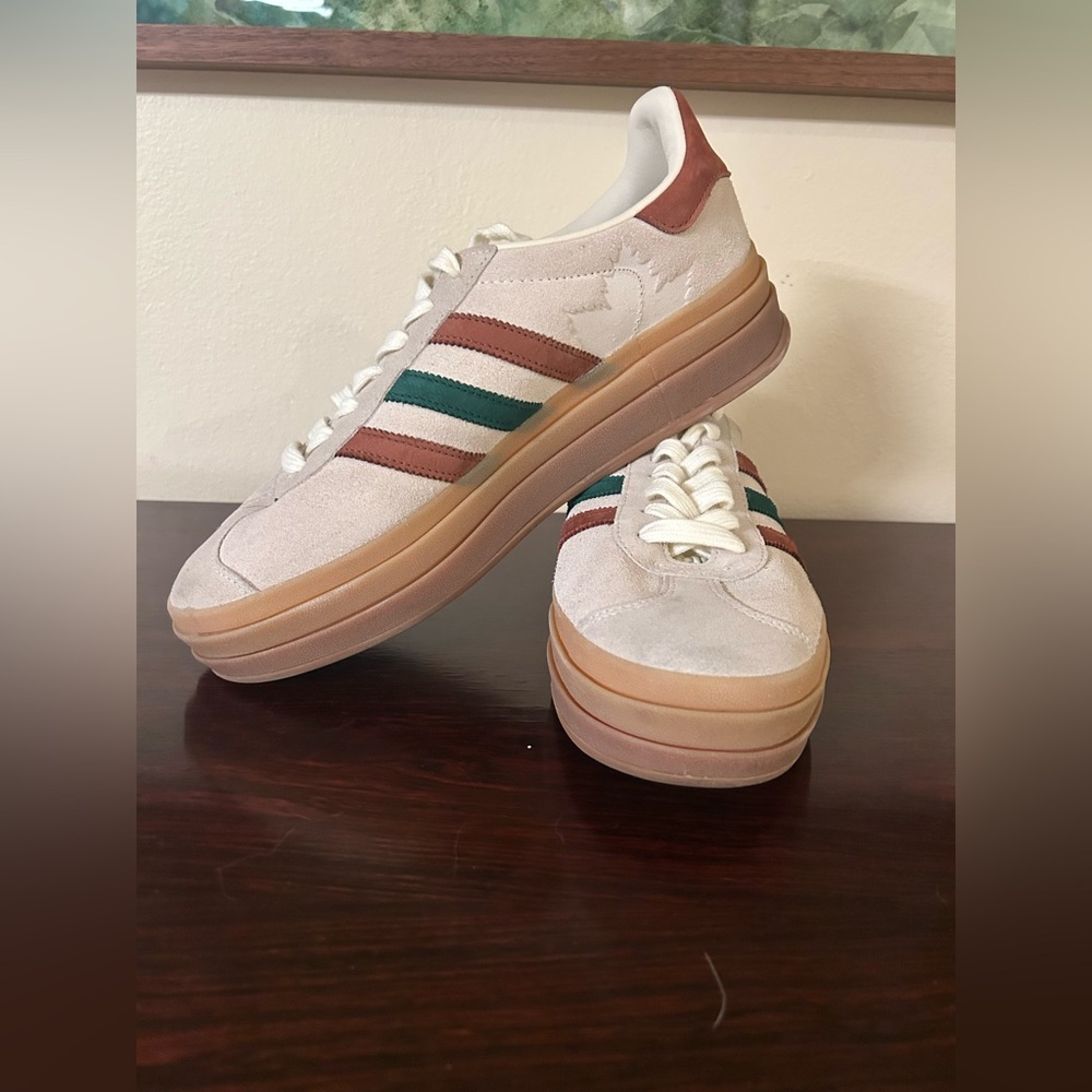 Adidas Gazelle Bold Low Maple Leaf W - IG3685, W 10.5.